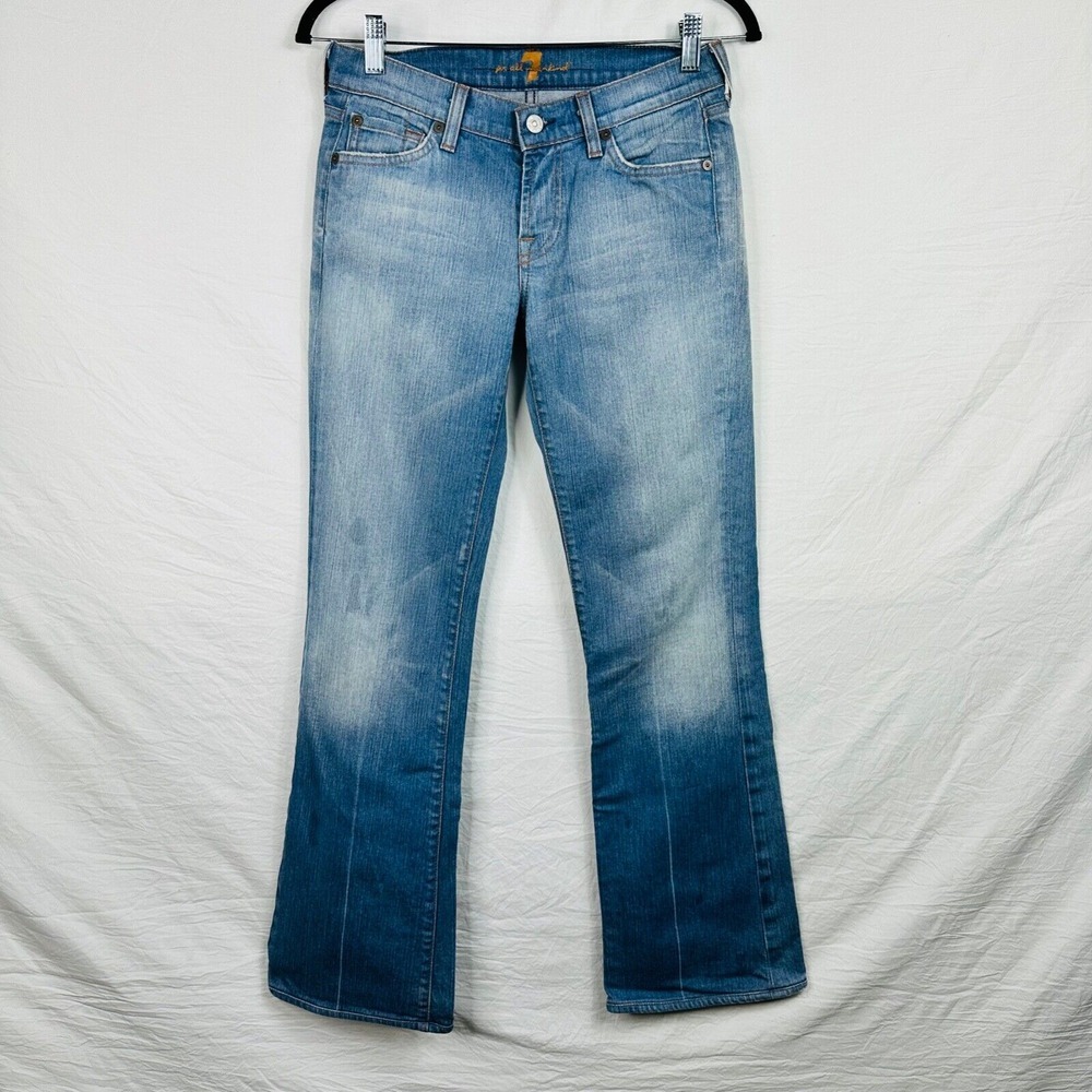 7 For All Mankind Women Bootcut Size 26 Jeans Blue‎ Jeans
